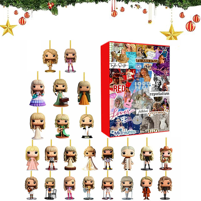 SwiftCharm Advent Calendar — 24 Taylor Swift Figurines 9