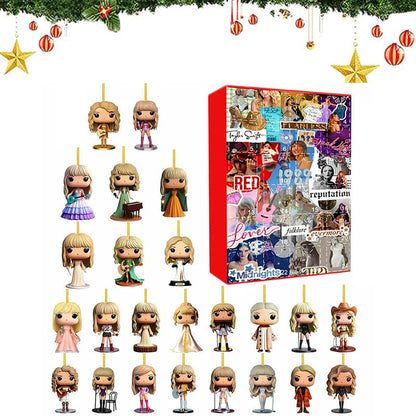 SwiftCharm Advent Calendar — 24 Taylor Swift Figurines 9