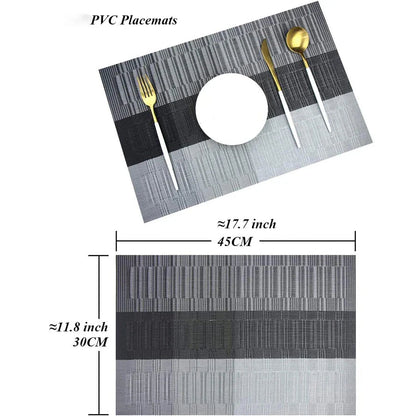 TableWove Luxury Placemats — Washable & Heat-Resistant 7