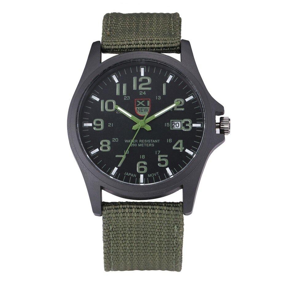 Tactical Men's Watch — Waterproof, Shockproof & LED Light 3