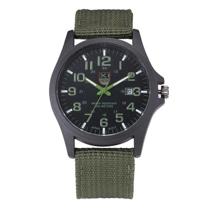 Tactical Men's Watch — Waterproof, Shockproof & LED Light 3
