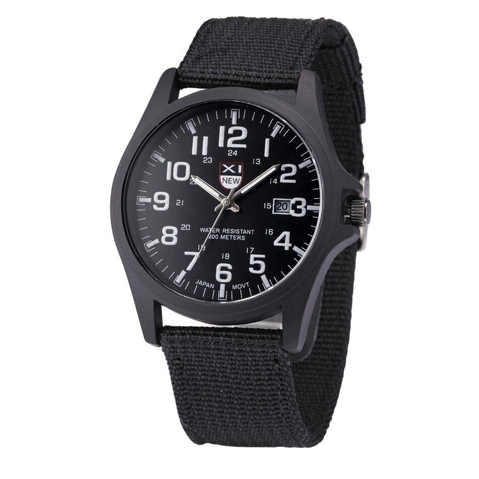 Tactical Men's Watch — Waterproof, Shockproof & LED Light 4