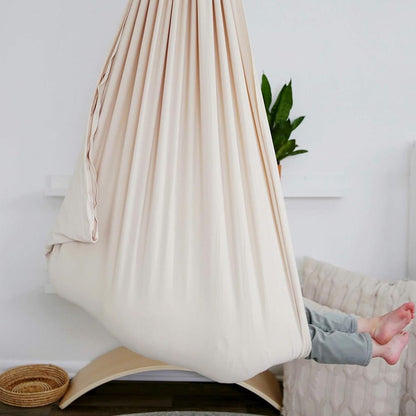 Therapeutic Cotton Hammock Swing for Kids — Sensory Play 7