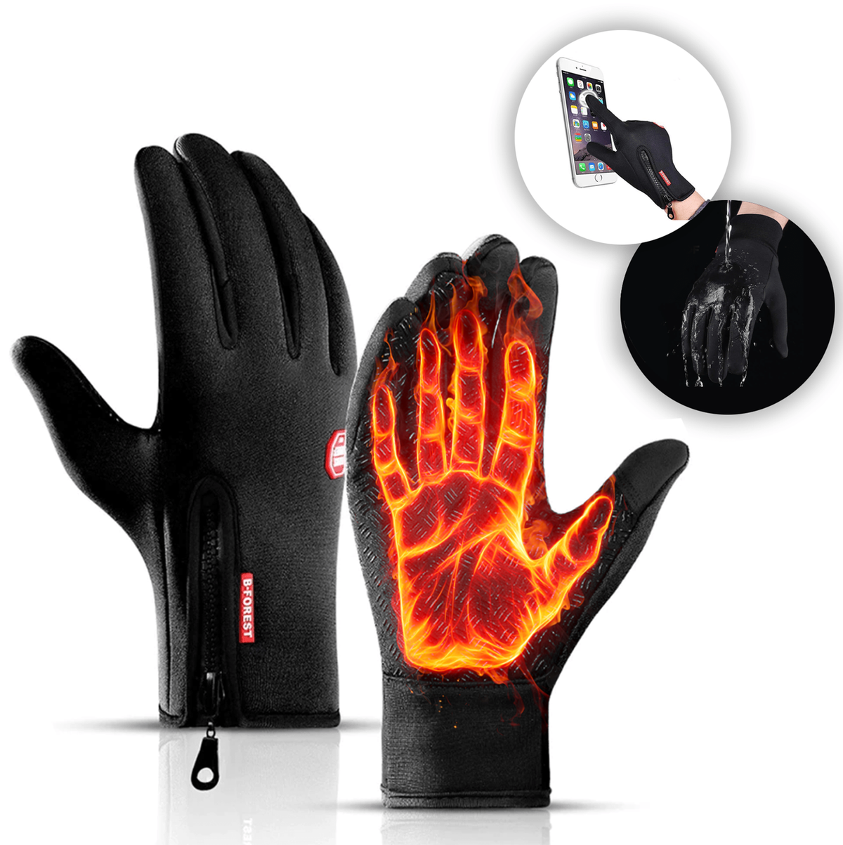 ThermaGrip Thermal Gloves — Cycling, Skiing & Outdoor 2