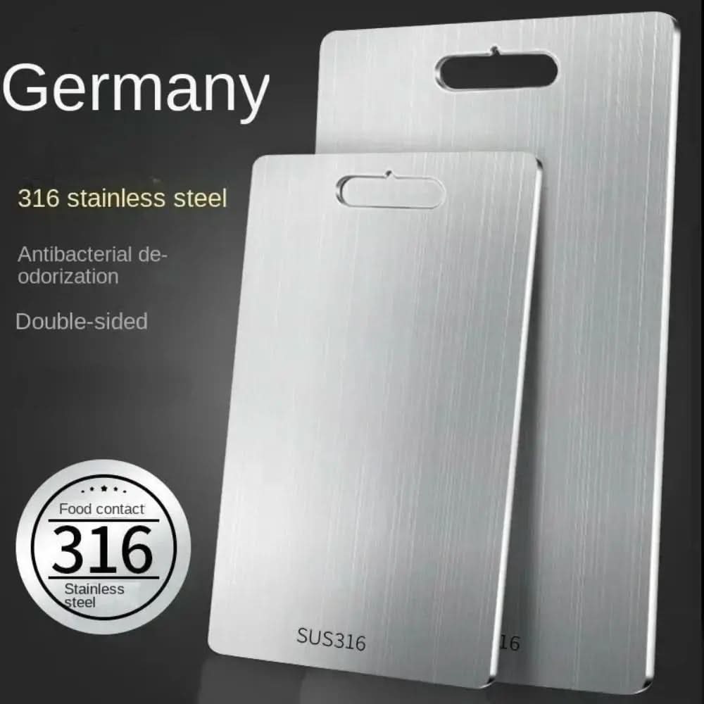 Titan Edge Stainless Steel Cutting Board — Scratch-Resistant 2