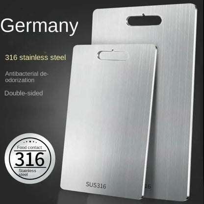 Titan Edge Stainless Steel Cutting Board — Scratch-Resistant 2