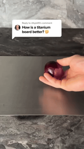 Titan Edge Stainless Steel Cutting Board — Scratch-Resistant 3