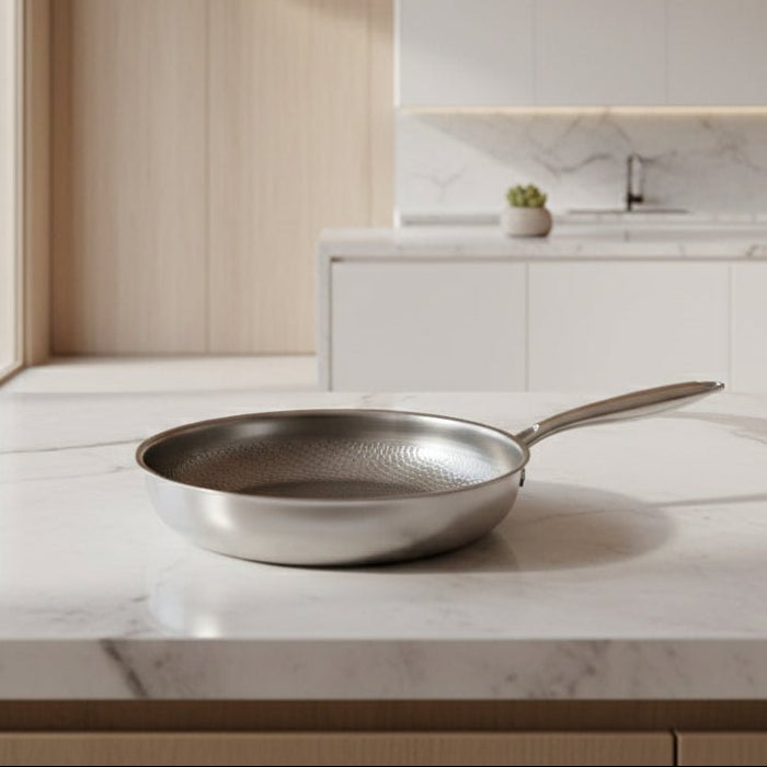 Titanium Hammered Non-Stick Frying Pan — Induction Ready 1