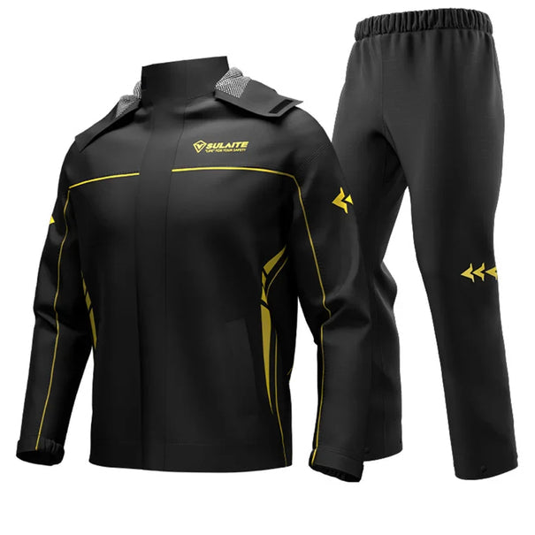Two-Piece Rain Suit — Waterproof Breathable Unisex Outdoor Gear 10