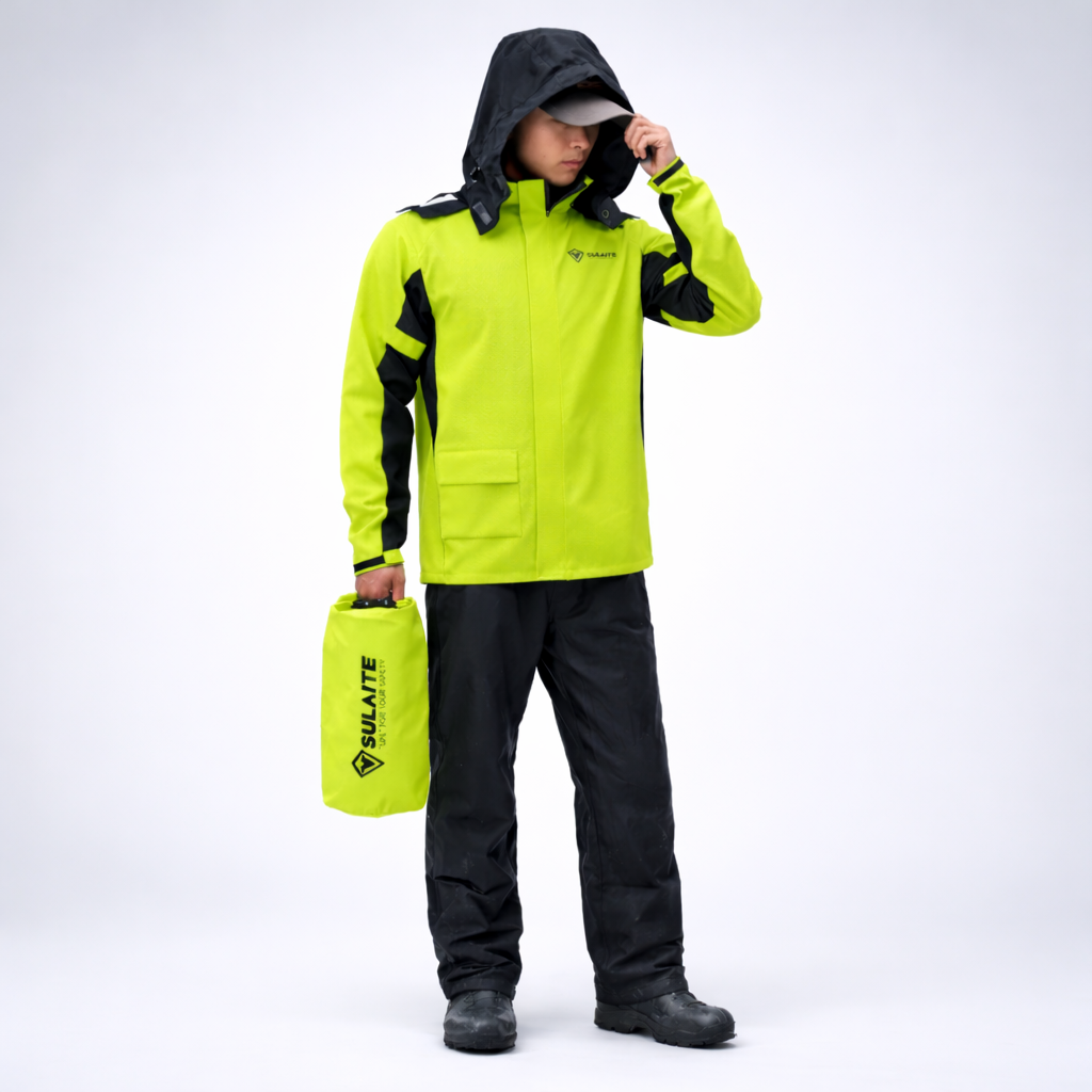 Two-Piece Rain Suit — Waterproof Breathable Unisex Outdoor Gear 1