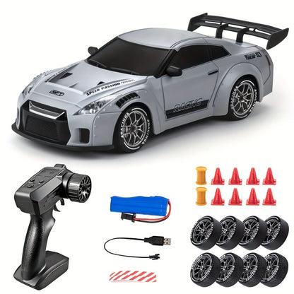 RC Car Ultimate Drift Racer — LED Wheels & 4WD 1:24 Scale 8