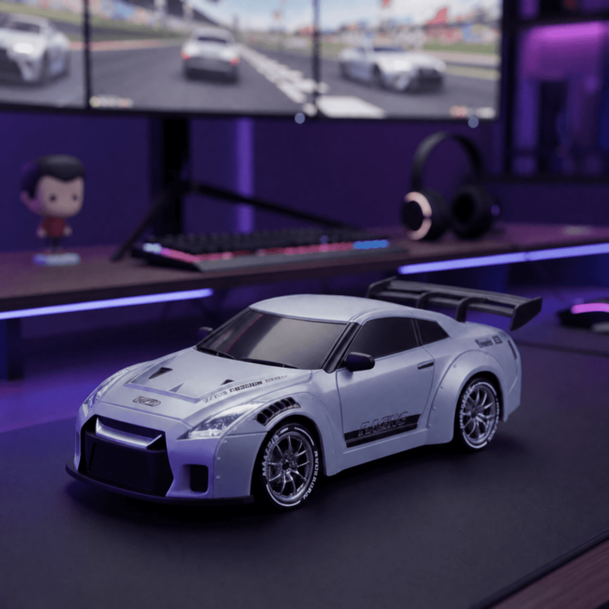 RC Car Ultimate Drift Racer — LED Wheels & 4WD 1:24 Scale 1