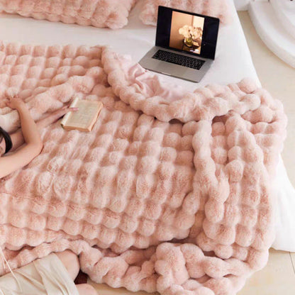 Ultra-Soft Luxury Throw Blanket — Elegant Warmth for Bed & Sofa 2