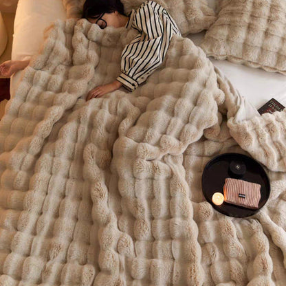 Ultra-Soft Luxury Throw Blanket — Elegant Warmth for Bed & Sofa 1