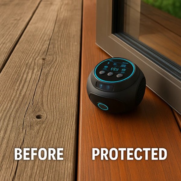 Ultrasonic Plug-In Rodent Repeller — 3200 m² Coverage 10
