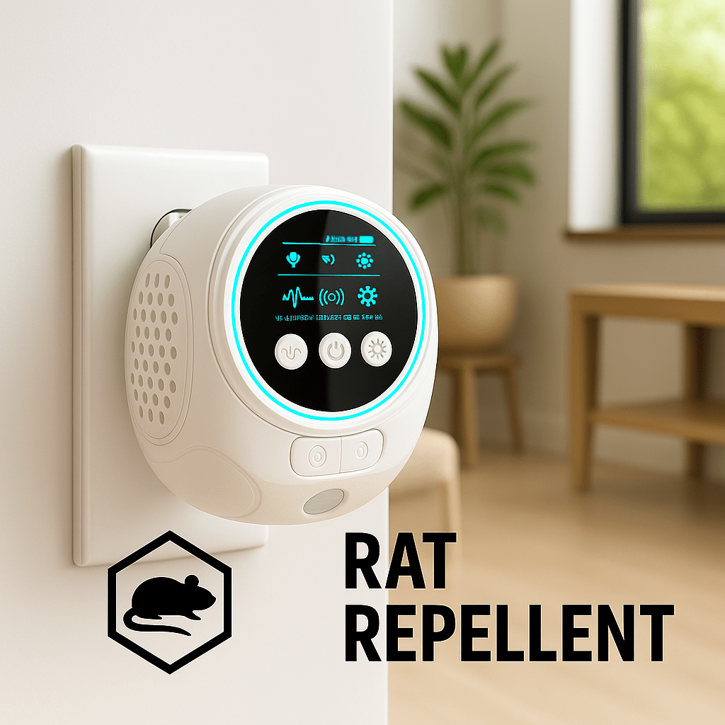 Ultrasonic Plug-In Rodent Repeller — 3200 m² Coverage 14