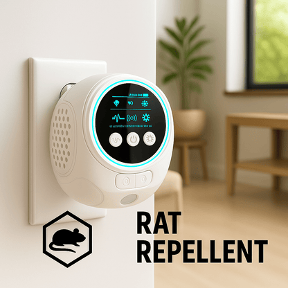 Ultrasonic Plug-In Rodent Repeller — 3200 m² Coverage 14