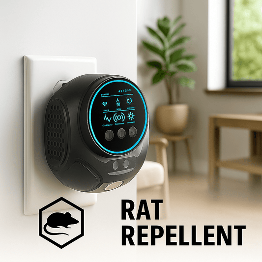 Ultrasonic Plug-In Rodent Repeller — 3200 m² Coverage 1