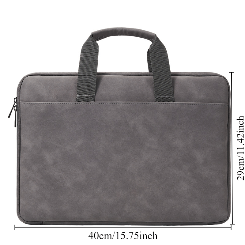 UrbanCarry PU Laptop Bag — Elegant 15.6 Inch Daily Carry 4