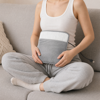 USB Electric Foot Warmer Bag — Flannel Heated Pad 50–60°C 4