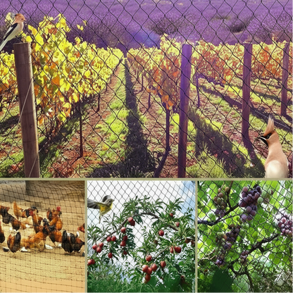 UV-Resistant Bird & Deer Netting for Orchards and Gardens 1