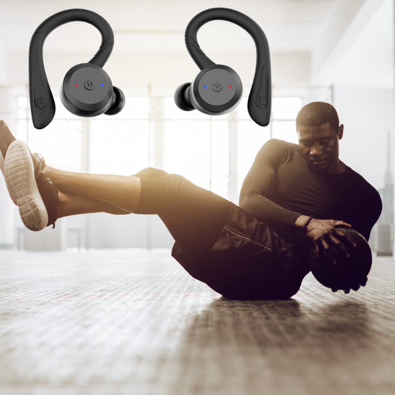 Vega Waterproof Sport Earbuds — IPX7 Bluetooth 5.0, 20h 4