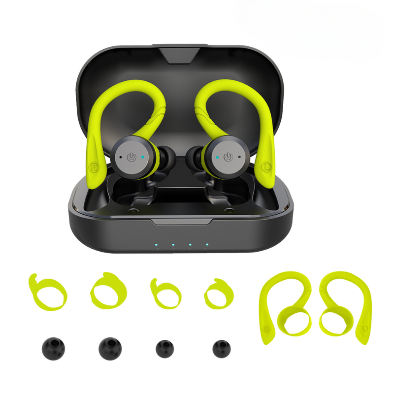 Vega Waterproof Sport Earbuds — IPX7 Bluetooth 5.0, 20h 5