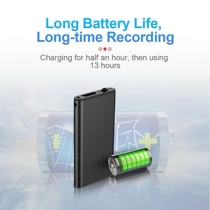 VoiceNote Mini Voice Recorder — 32GB & Voice Activation 6