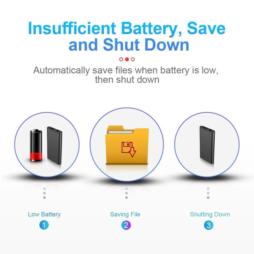 VoiceNote Mini Voice Recorder — 32GB & Voice Activation 8