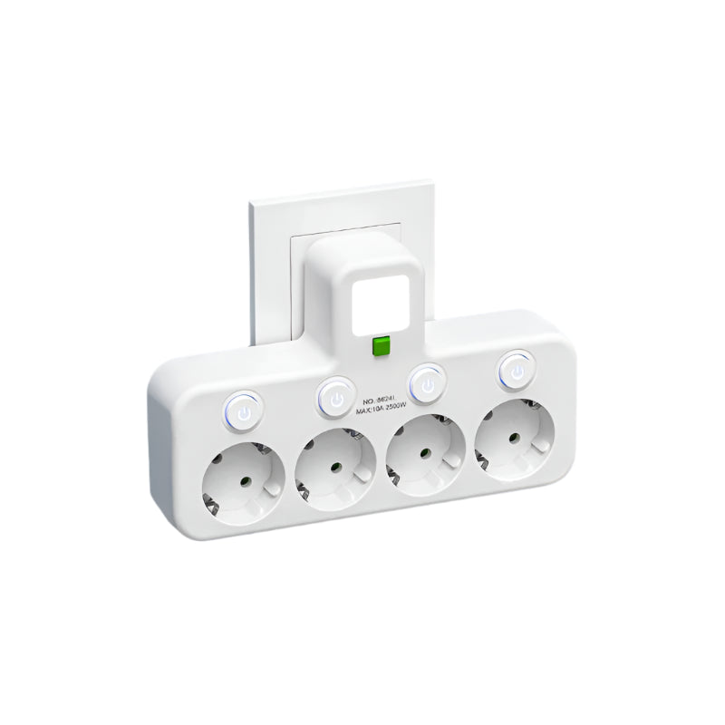 VOLTRIQ ProLine Power Strip — 4 Outlets, USB-C, Surge Protection 4