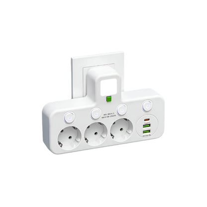 VOLTRIQ ProLine Power Strip — 4 Outlets, USB-C, Surge Protection 1