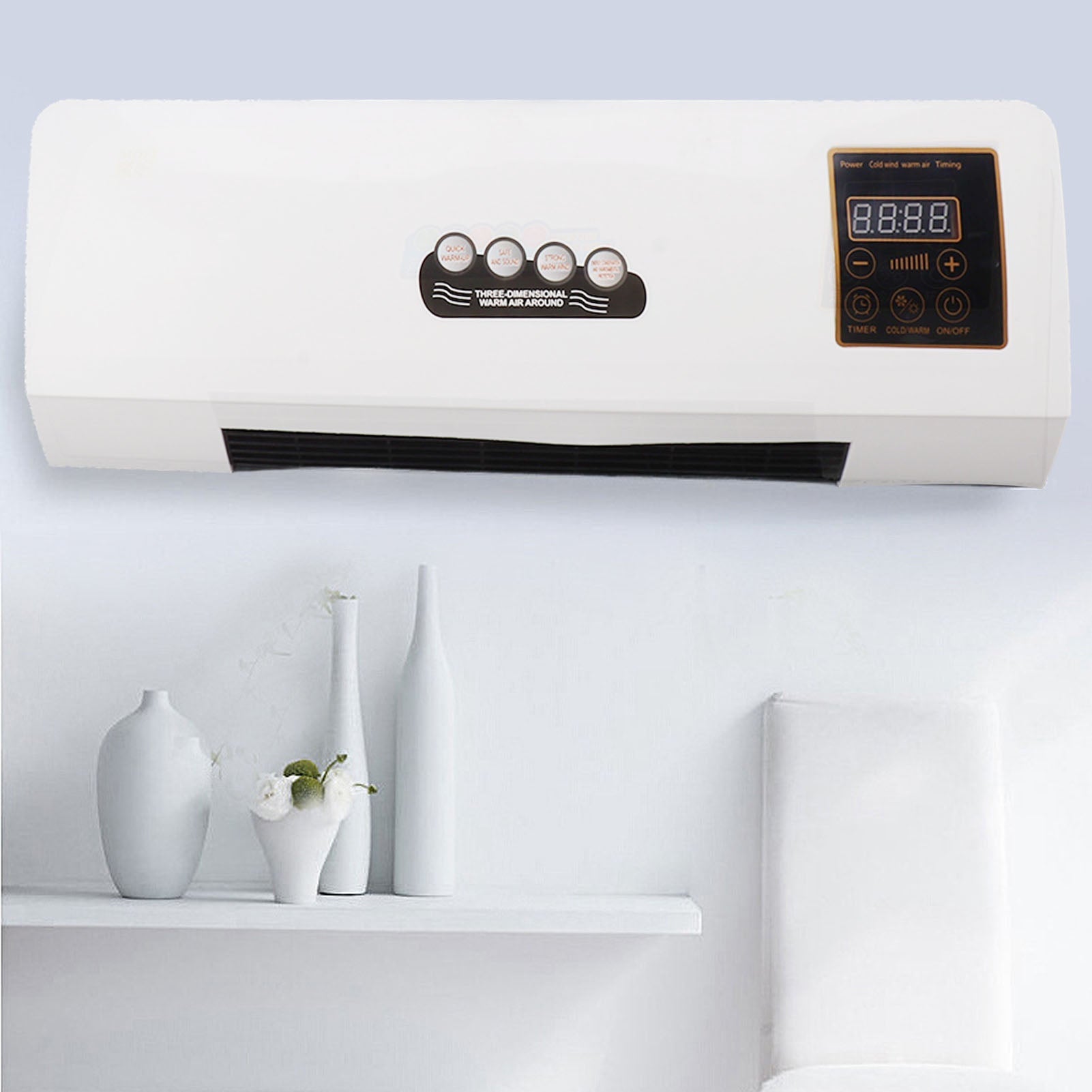 Wall-Mounted Air Conditioner 1800W 4-in-1 — Cooling & Heating 1