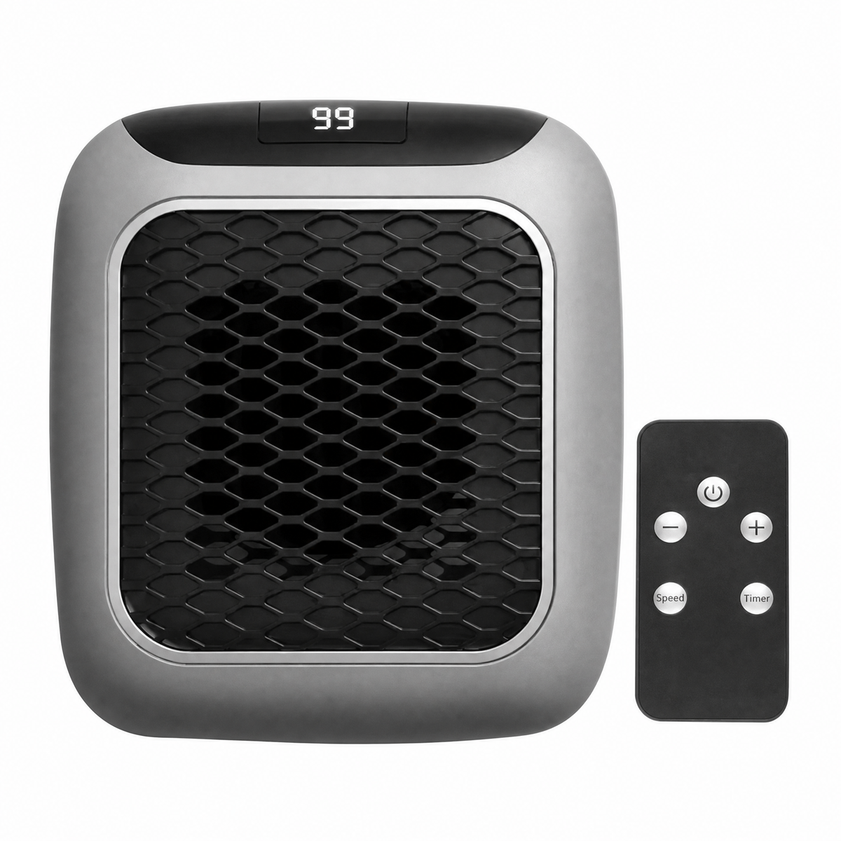 Wall-Mounted Mini Electric Space Heater with Remote Control 7