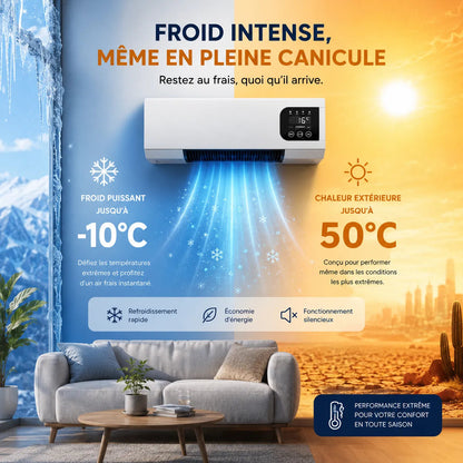 WallBreeze 2000W Wall-Mounted Air Conditioner — Hot & Cold 6