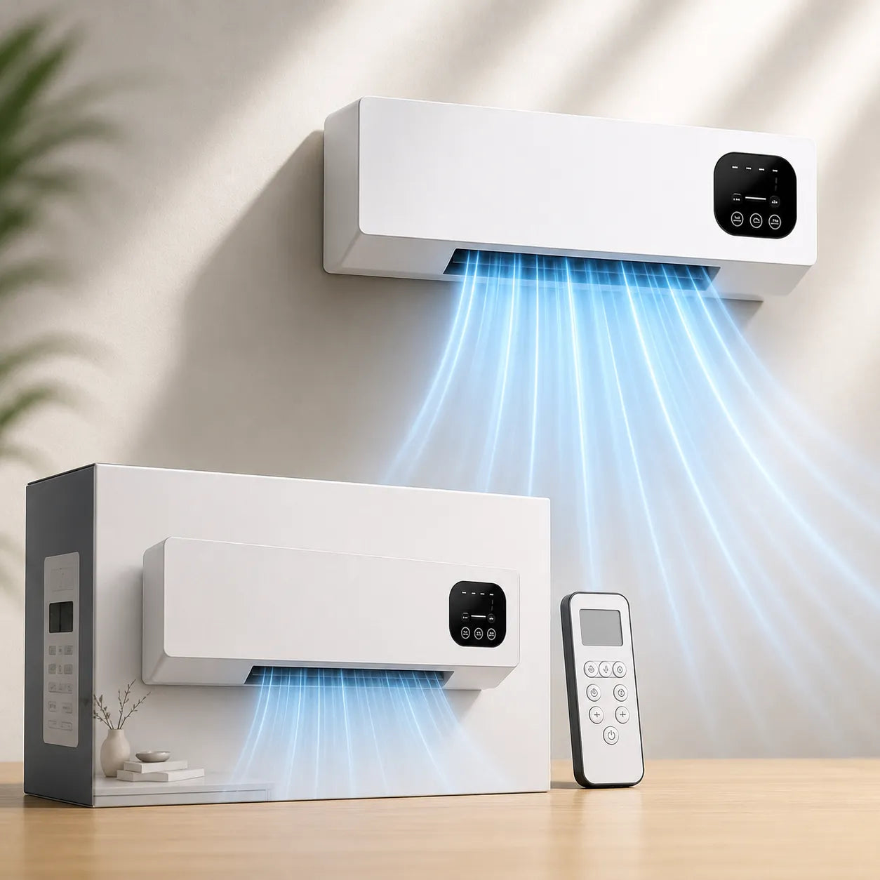 WallBreeze 2000W Wall-Mounted Air Conditioner — Hot & Cold 1