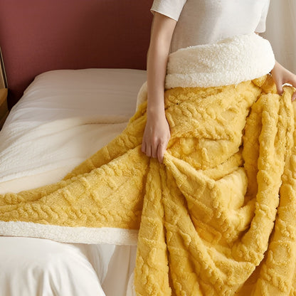Double-Sided Fleece Blanket — Ultra-Soft Winter Comfort Throw 6