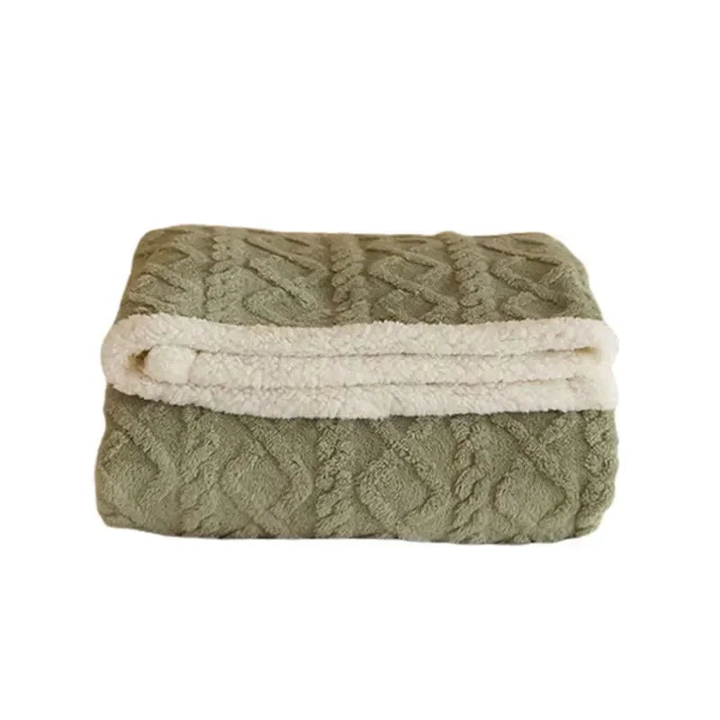 WarmWool Double-Sided Fleece Blanket — Ultra-Soft Winter Throw 10