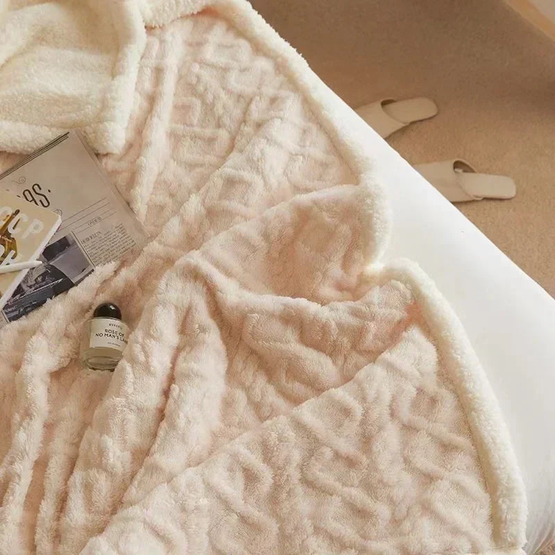 WarmWool Double-Sided Fleece Blanket — Ultra-Soft Winter Throw 6