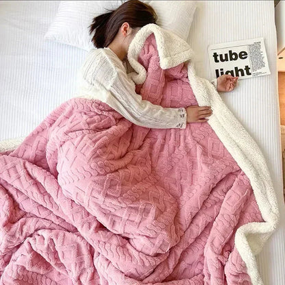 WarmWool Double-Sided Fleece Blanket — Ultra-Soft Winter Throw 8