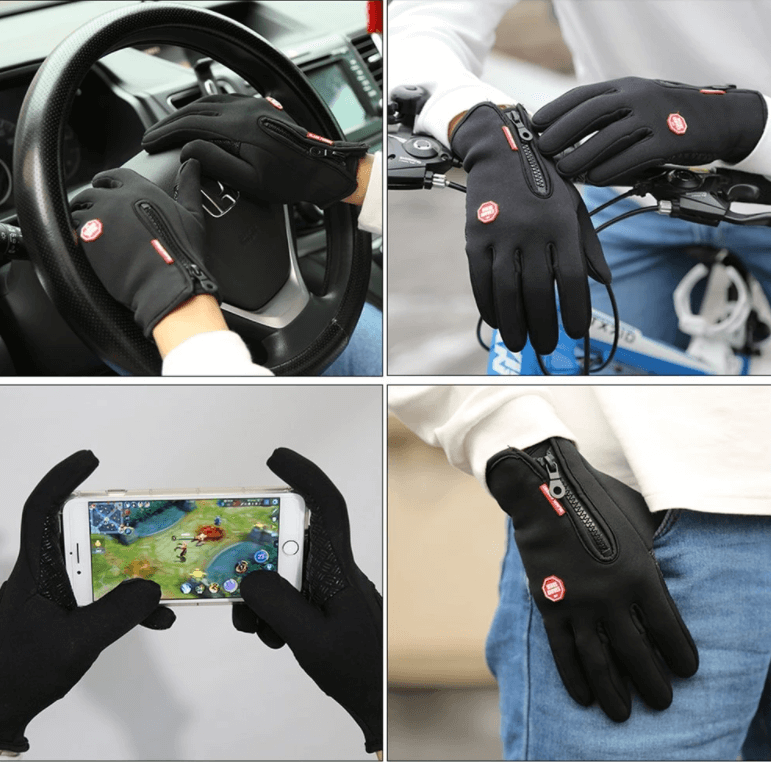 Waterproof Windproof Thermal Gloves — Touchscreen Ready 10