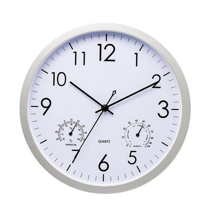 Weatherproof Outdoor Garden Clock with Temperature Gauge 7