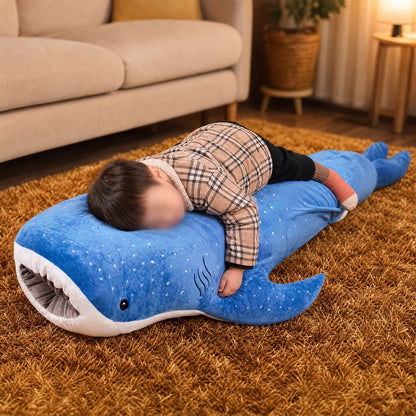 Whale Shark Plush Toy 50 cm — Soft Cuddle Pillow 2