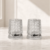 Fine Diamond Grid – 2pcs Gift Box