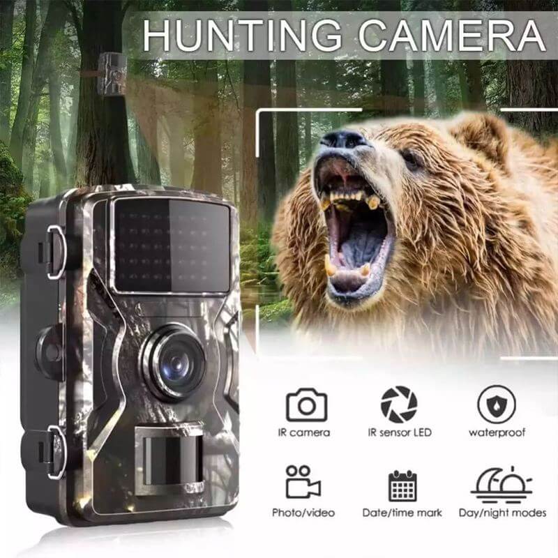 Wildlife Trail Camera 1080p Full HD Night Vision — IP66 Outdoor 3