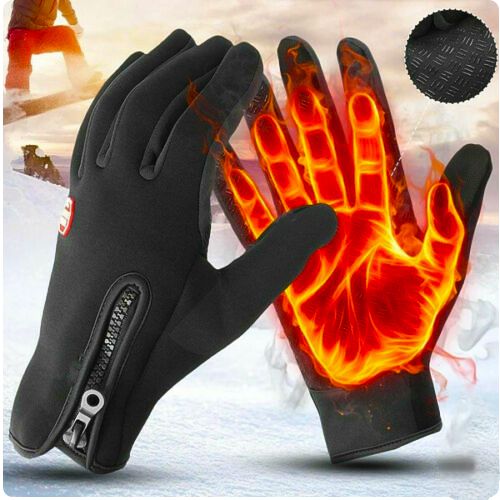 Windproof Thermal Gloves — Touchscreen & Non-Slip Winter Grip 1