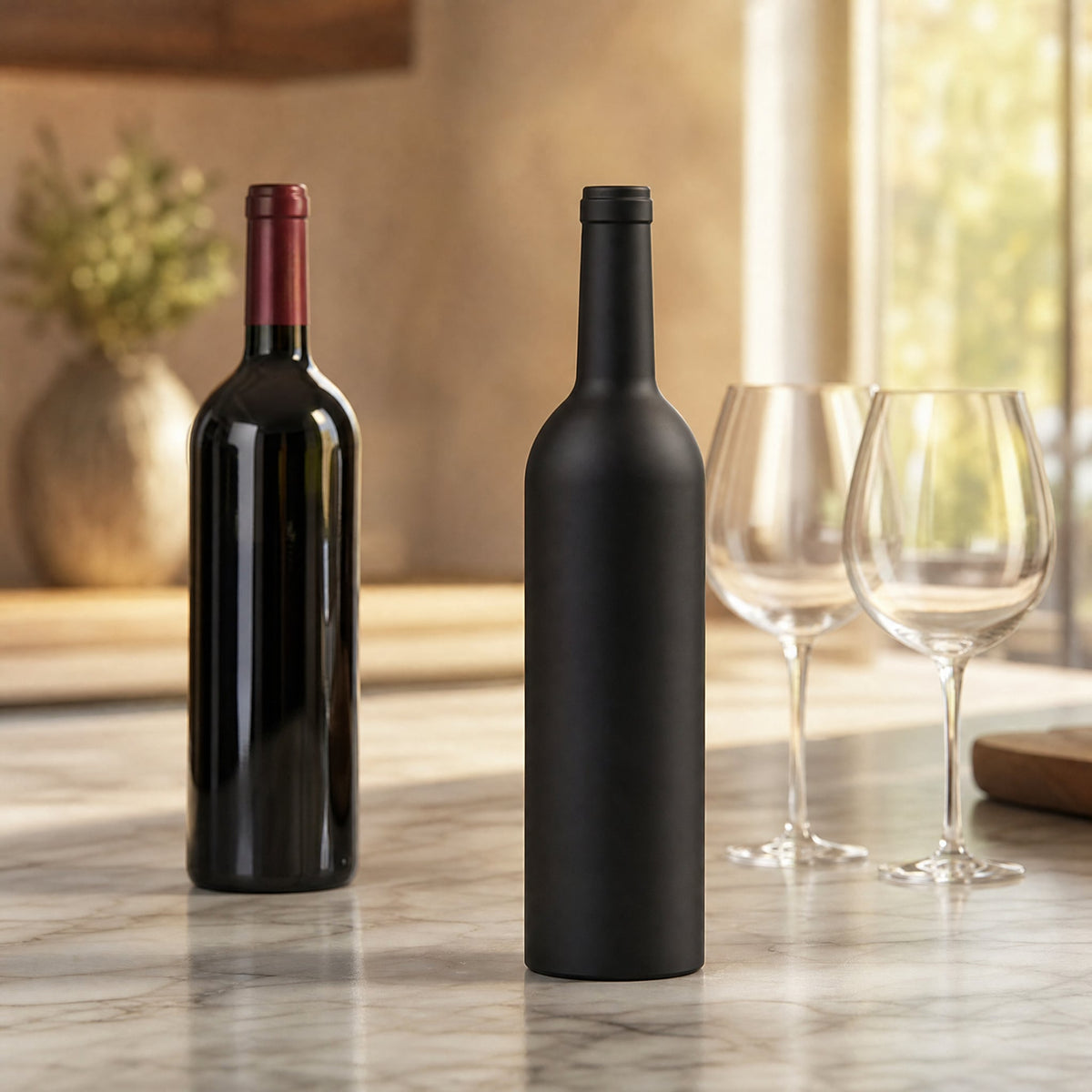 Wine Accessory Gift Set — Bottle-Shaped Case, 3 or 5 Pieces 6
