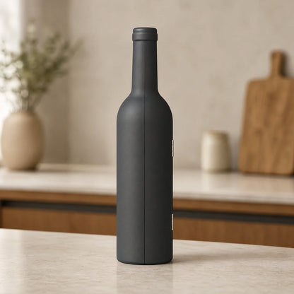 Wine Accessory Gift Set — Bottle-Shaped Case, 3 or 5 Pieces 8