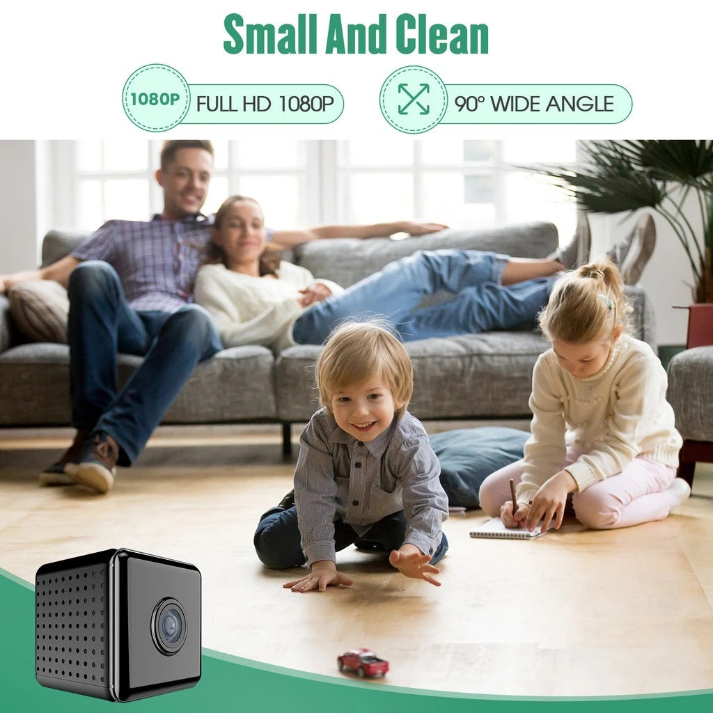Wireless Indoor Security Camera — WiFi Remote Monitoring 480P 5
