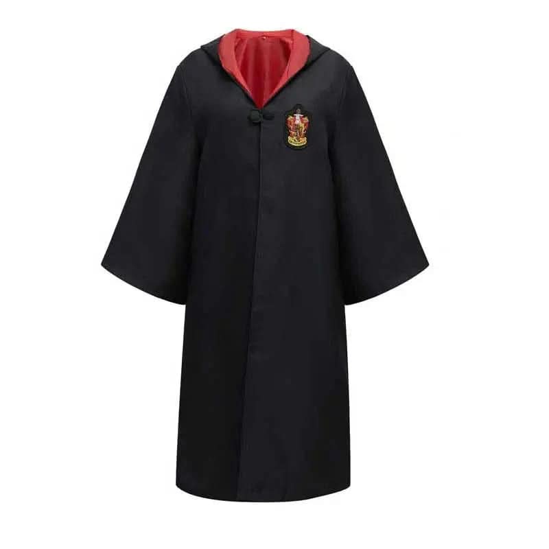Complete Hogwarts Wizard Costume with Cloak & Accessories 2