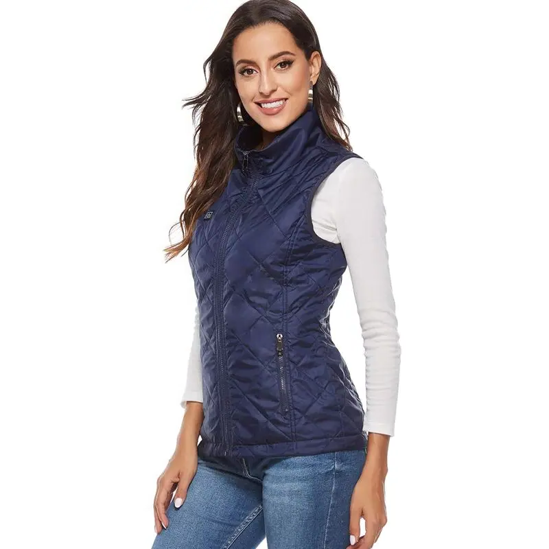 Women's Heated Gilet — 9-Zone Electric Vest, 3 Heat Levels 2